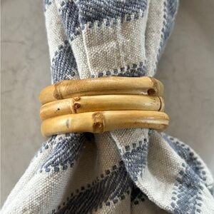 Bamboo Napkin Rings